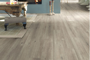 Ламінат Quick-Step Impressive Ultra Дуб сірий розпиляний, 32 клас, фаска 4v, вологостійкий, 12*190*1380 мм